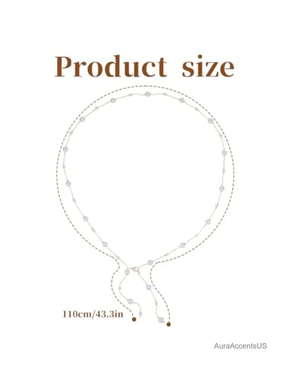 Pearl Waist Chain Belt - Adjustable Gold Body Chain with Tassel Pendant for